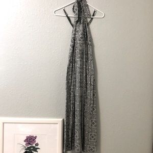 Banana Republic halter top long dress